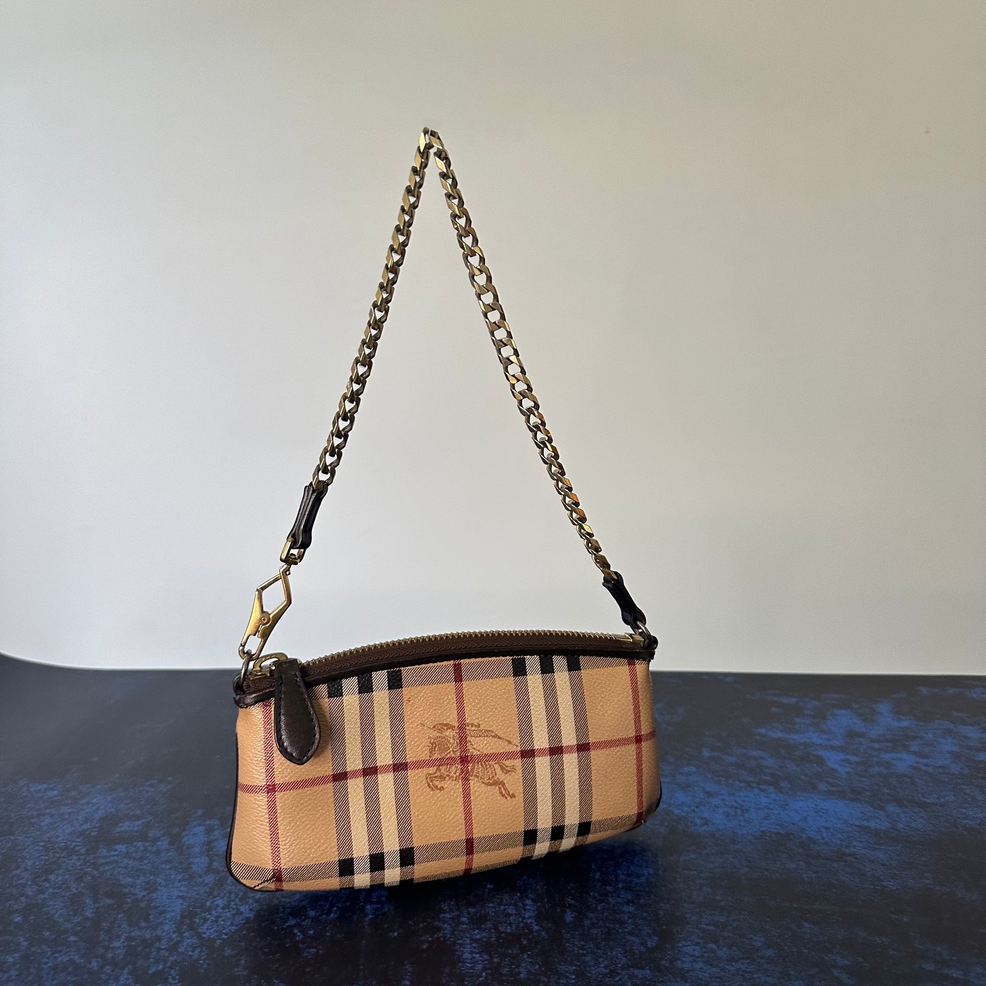 Burberry Haymarket Check Pochette