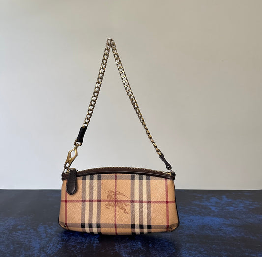 Burberry Haymarket Check Pochette