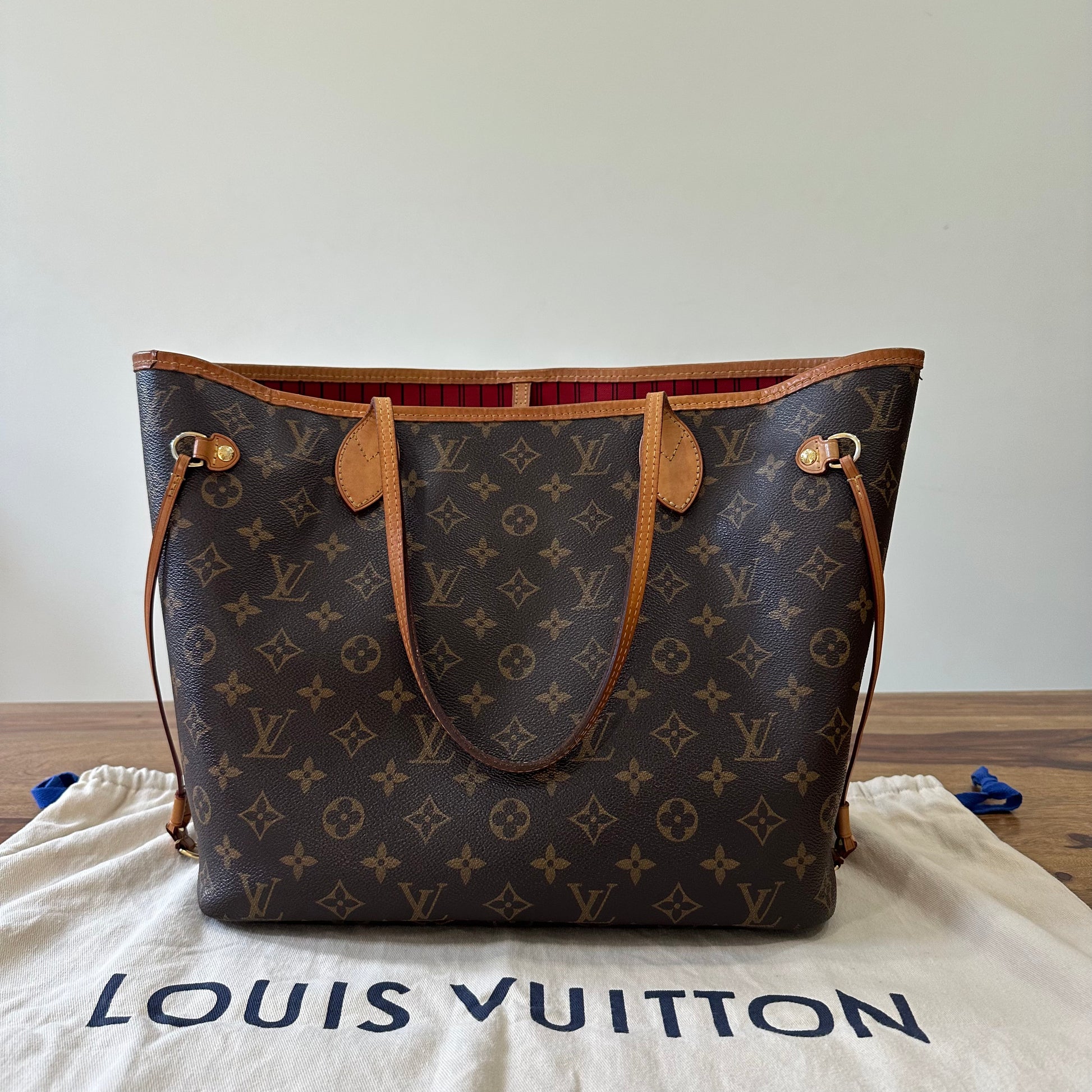 neverfull by louis vuitton